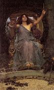 John William Waterhouse Circe Offering the Cup to Odysseus France oil painting artist